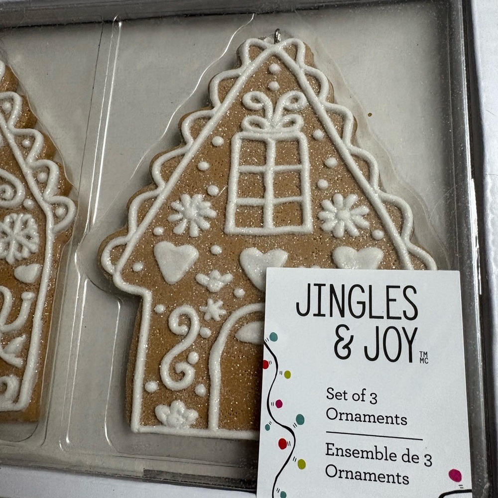 NWT Gingerbread House ornaments - Picture 2 of 4